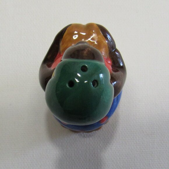 Avon African Black Caribbean Dancers Drummers Salt & Pepper Shakers Ceramic - Picture 4 of 10